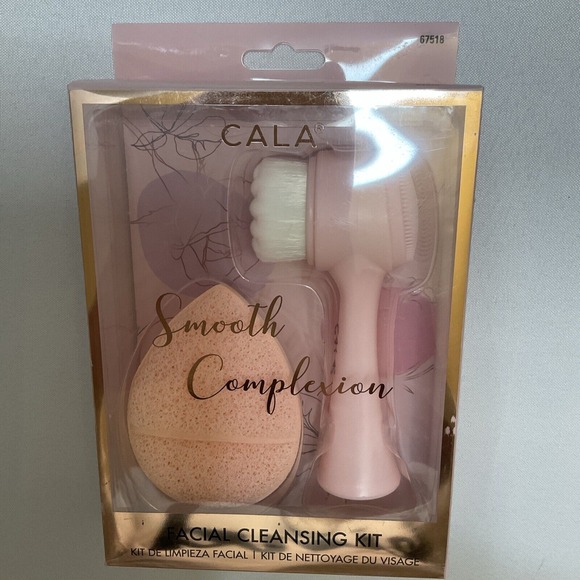 Other - Cala Smooth Complexion Facial Cleansing Kit. Dual Action Facial Cleansing Brush